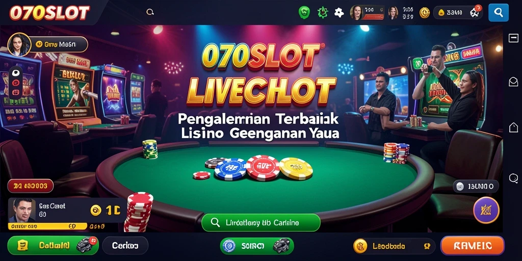 Screenshot gameplay seru di 070SLOT Live Casino.