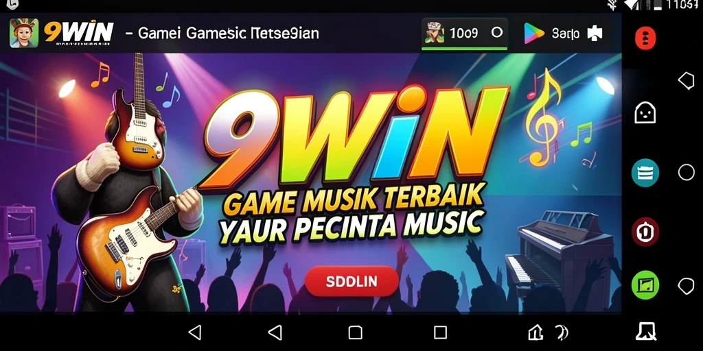 Gameplay seru di 9WIN dengan berbagai genre musik.