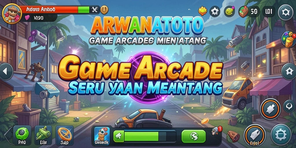 Tampilan menarik dari gameplay ARWANATOTO yang penuh tantangan.