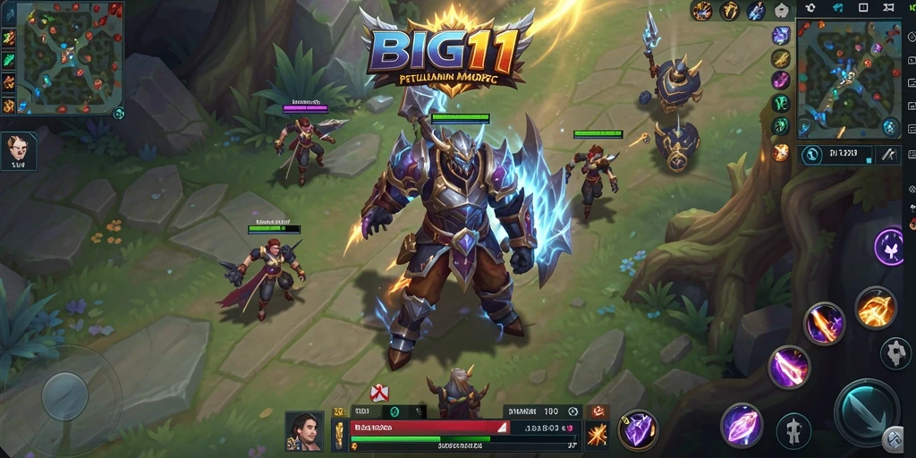 Tampilan gameplay epik dari BIG11 dalam dunia MMORPG.