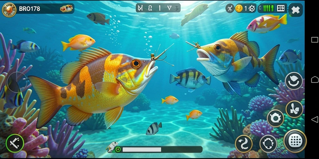 Gameplay seru Tembak Ikan di BRO178 dengan grafis memukau.