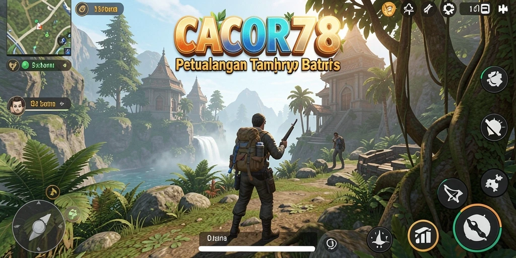 Tampilan gameplay menakjubkan di dunia terbuka CACOR78.