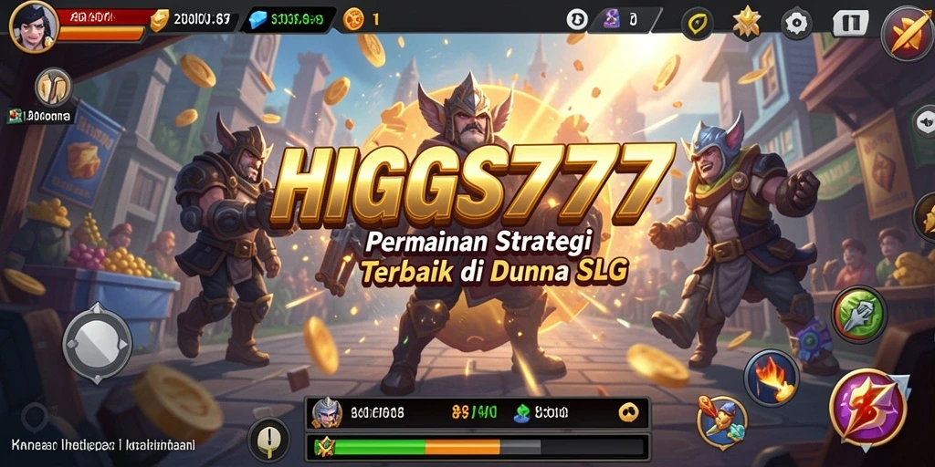 Tampilan gameplay HIGGS777 yang menarik dan dinamis.