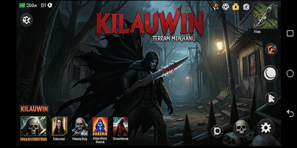 Gameplay menegangkan dan misterius dalam KILAUWIN