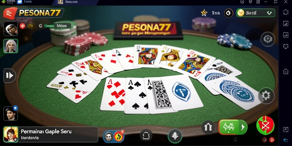 Tampilan gameplay PESONA77 yang seru dan kompetitif.