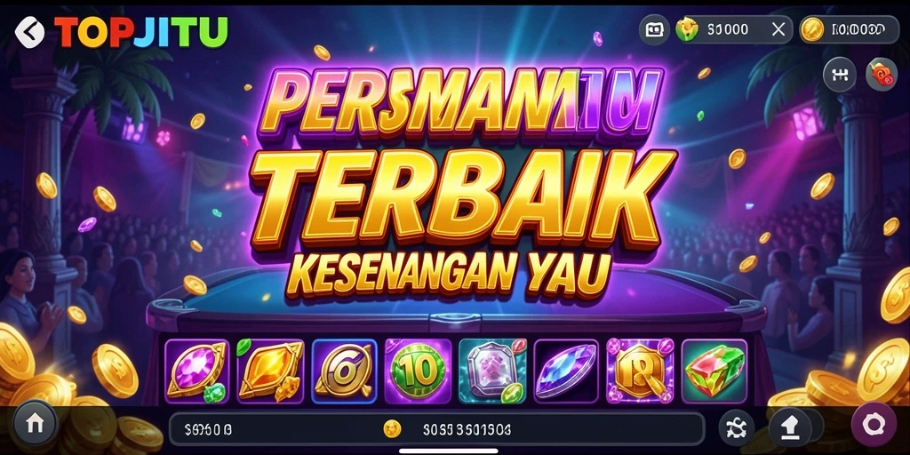 Gameplay menegangkan di slot TOPJITU yang menarik.