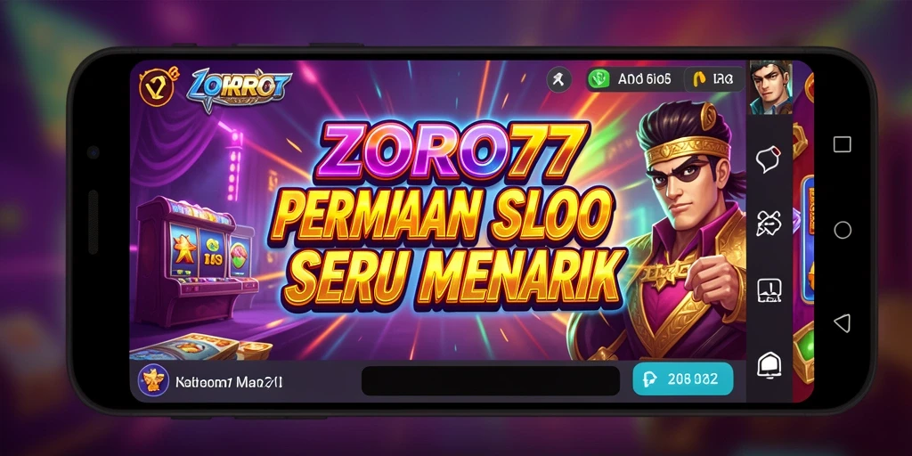 Tampilan menarik dari gameplay ZORO77 yang seru